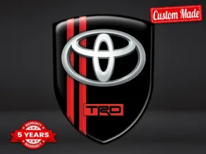 Toyota Emblemas Silicona Auto Resistentes Máximo Deportivos Chic